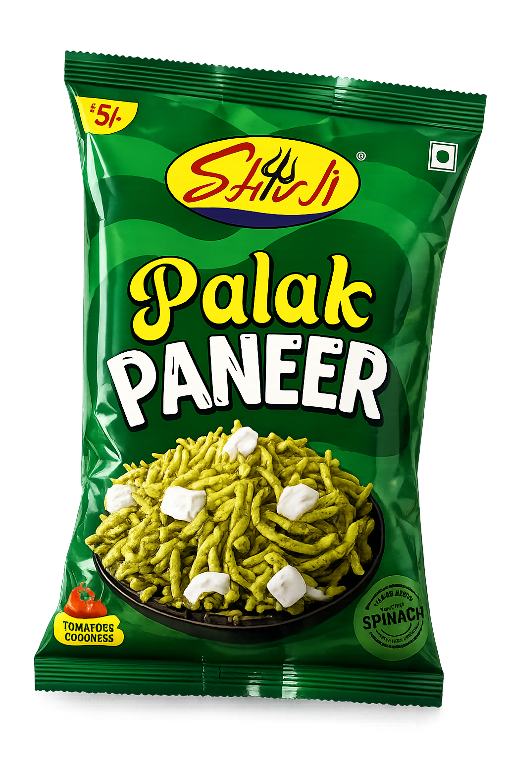 Shivji Palak Paneer snack pack