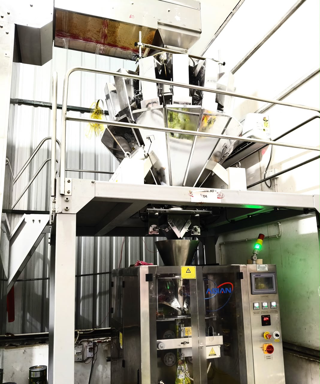 Multi-Head Weighing Station