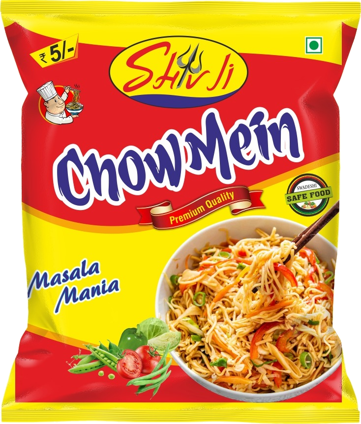 Shivji Chow Mein masala snack pack